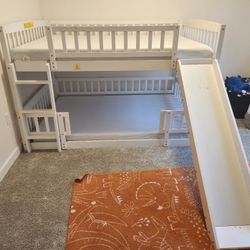 Full Over Full Bunk Bed (Free) 