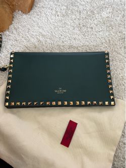 Green beautiful hand bag