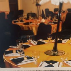 310 Black Polyester Napkins For Weddings/parties