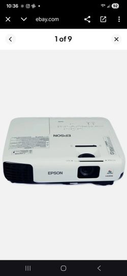$300 OBO- Epson H552F LCD Projector Home Theater HDMI Multimedia Presentation Vs230 3lcd