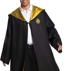 Harry Potter Authentic Hufflepuff Men Robe Costume XL-XXL