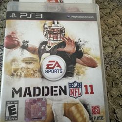 MADDEN 🏈 11 - PS3 Game 