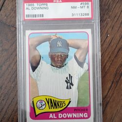 Vintage Baseball Card:  1965 TOPPS PSA 8 