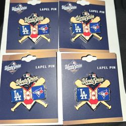 DODGERS VS BLUE JAYS GAME #3 PIN
