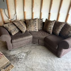 Old School Angled Couch 