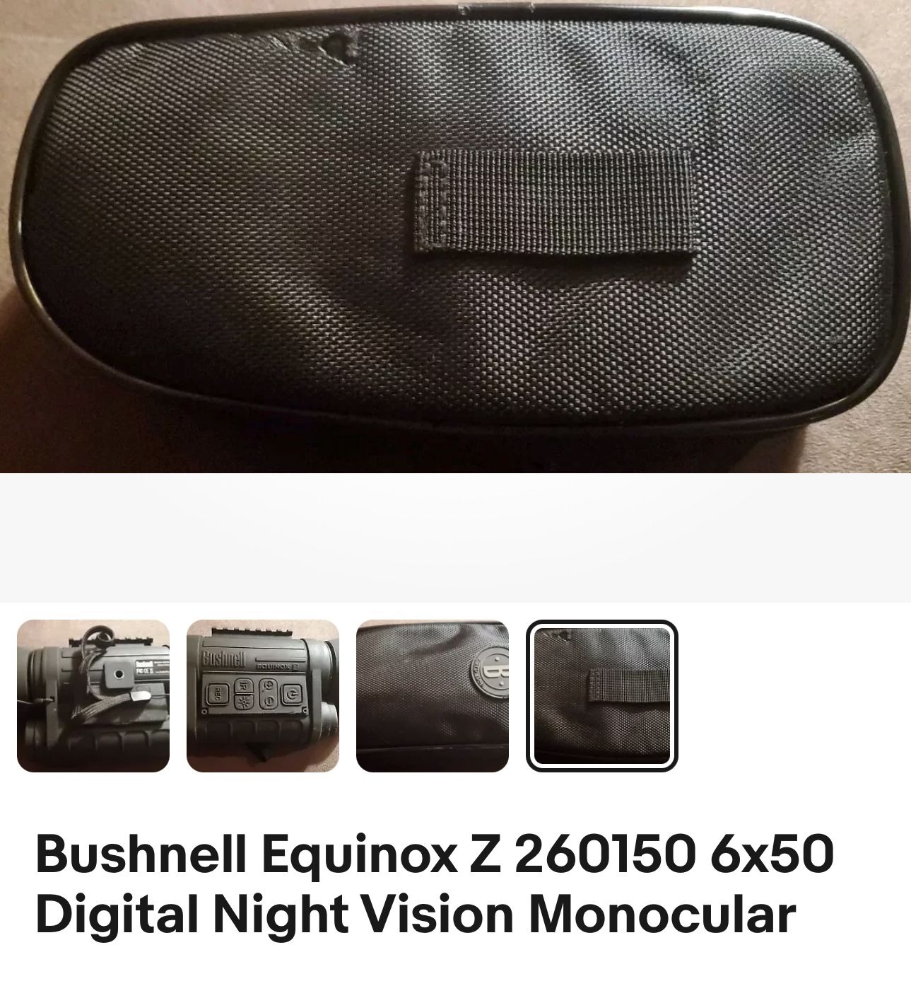 Bushnell Equinox Z 6x50 Digital Night Vision Monocular