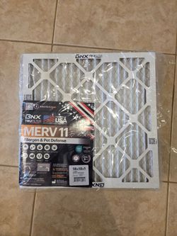 NEW 5-Pack BNX 18 x 18 x 1 Air Filters MERV 11
