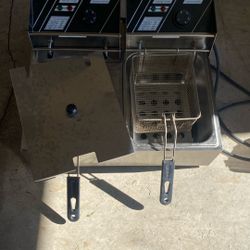 Electric Double Basket Fryer