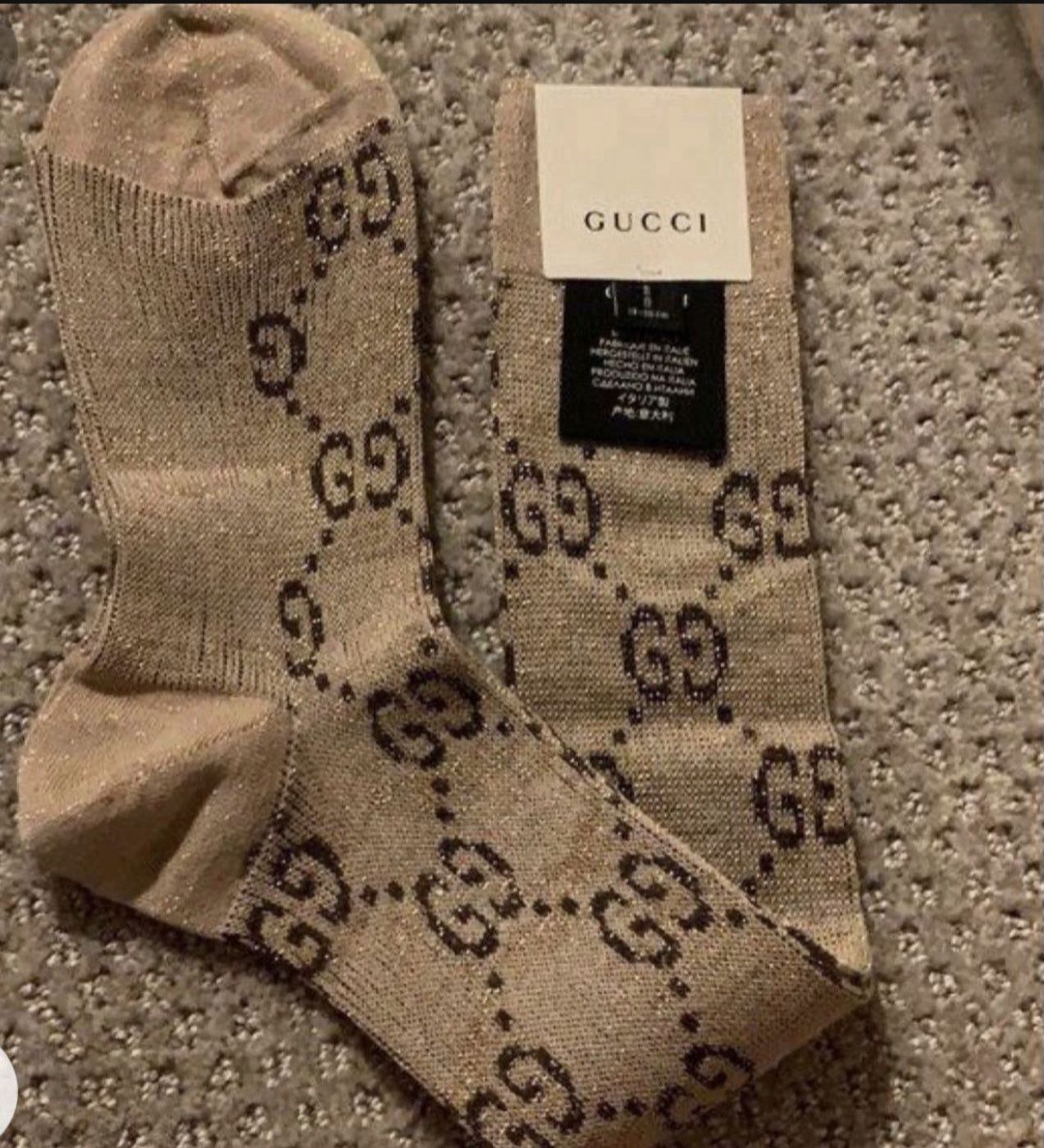 Gucci Socks Brown 