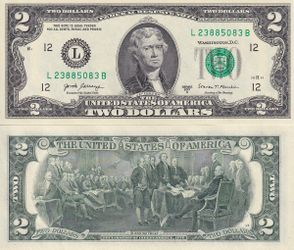 💵 Two Dollar Bill 💵 (Collectibles)