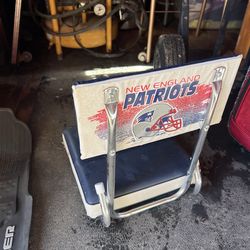 Vintage patriots boat seats