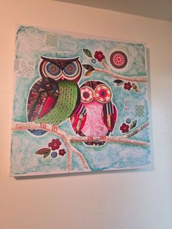 Owls Canvas Prints