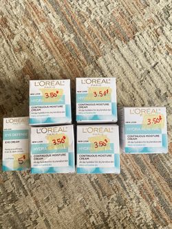 L’Oréal Face Cream And Eye Cream 