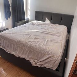 Queen size bed frame not mattress