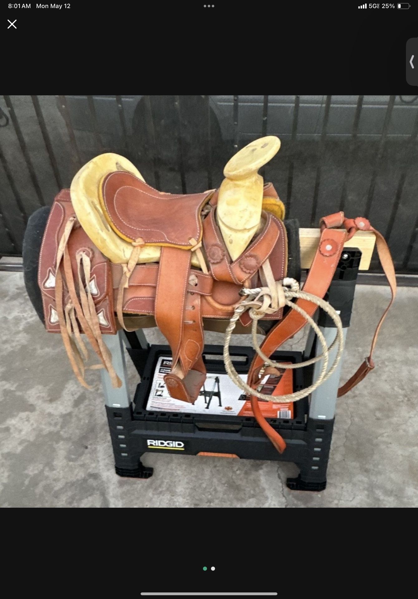 Kids Or Small Individuals Pony Charro Saddle