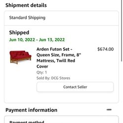 Queen Futon/Bed