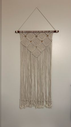 Large Macrame Wall Hanging – Boho Decor