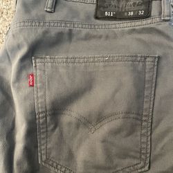 511 Levi Strauss Slim Fit Size 38x32