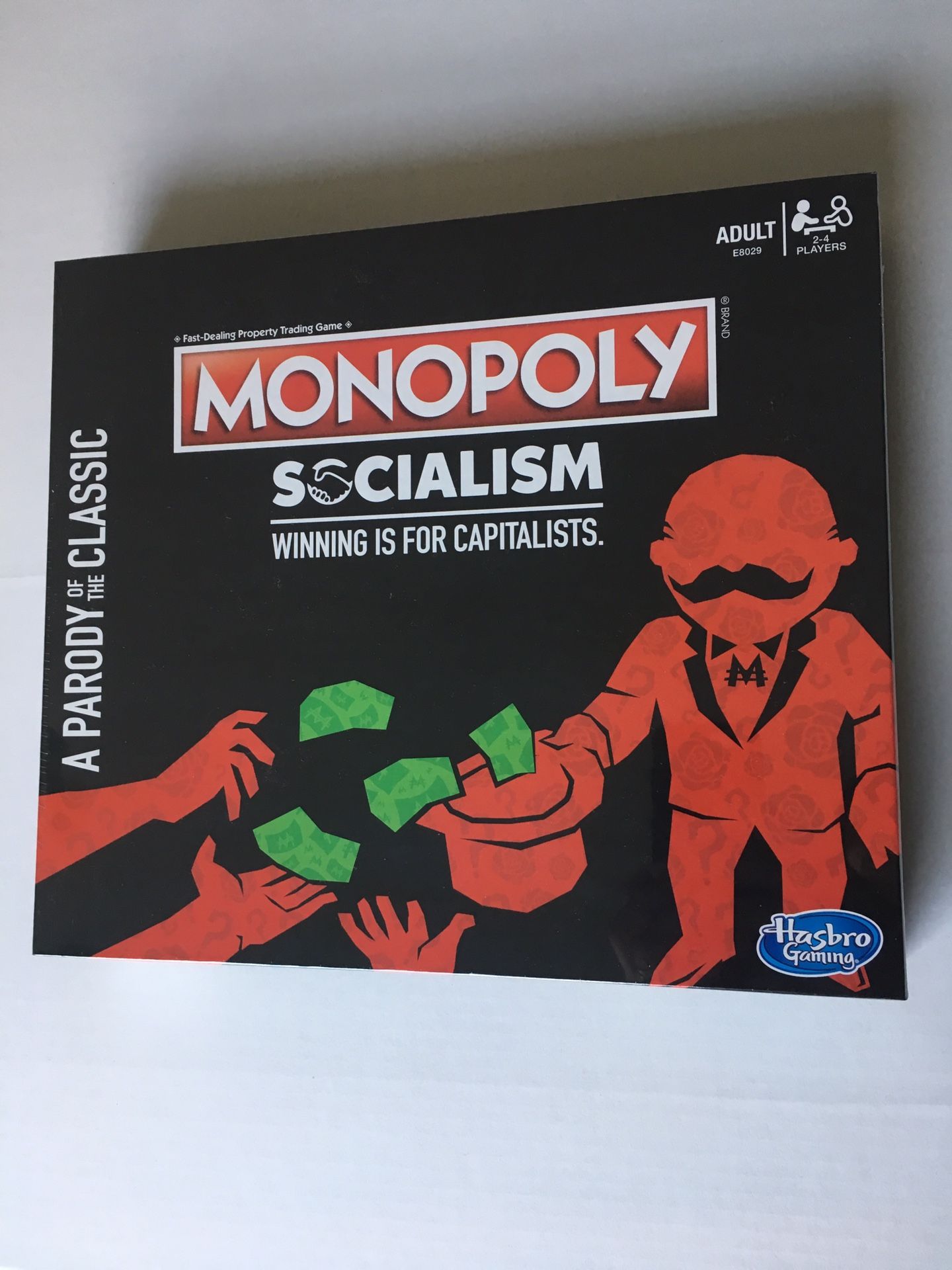 Monopoly socialism Hasbro Parker Brothers board game