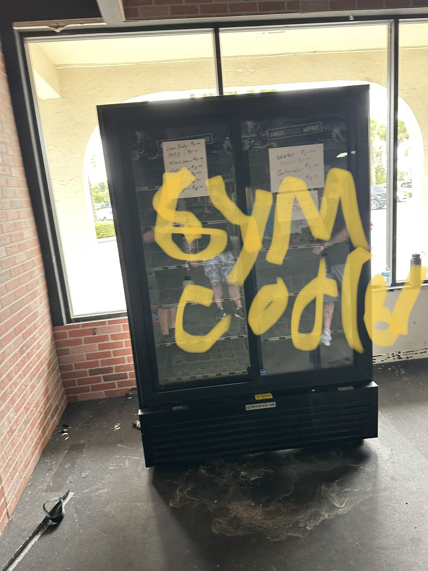 Commercial Gym cooler