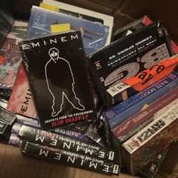 Storage Unit Garage House Estate Clean Out Vintage Clothes Cassettes And New Sports Cards 