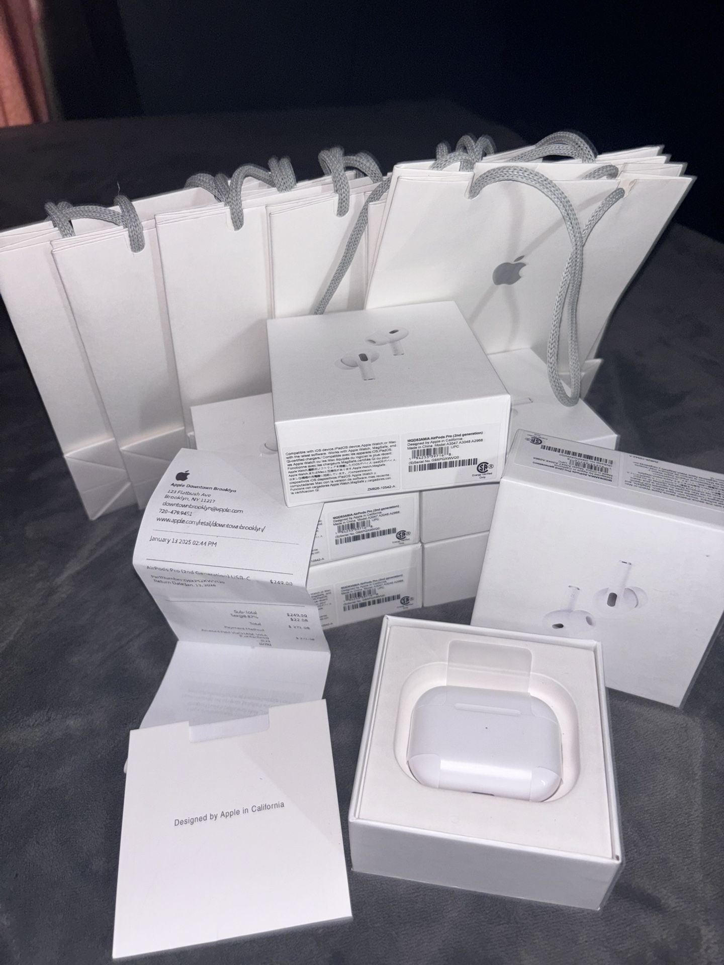 Apple AirPods Pro 2, Wireless Earbuds, Active Noise Cancellation, USB-C Charging