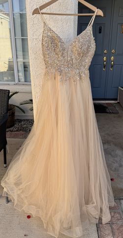 Prom Dress - Champagne