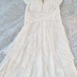 Elisa J White Dress Size 4