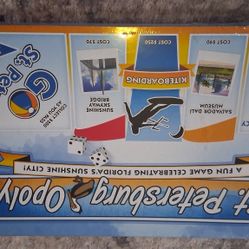 St Petersburg Monopoly Game New 