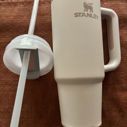 Stanley 30 ounce insulated cup with straw. 