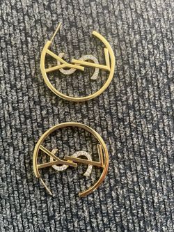 EARRINGS  SAINT LAURENT PARIS