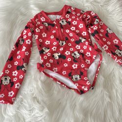 NWOT! Disney Junior Minnie Mouse Swimsuit *4T