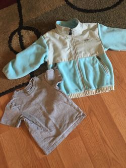 Jacket 4T -$4.00.... shirt 18 months $1.00