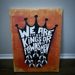 Inktuitive Pawns to Kings Canvas 18x24 inches