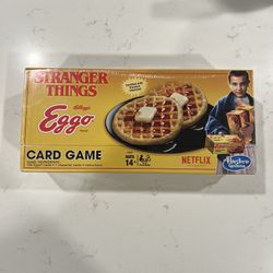 🧇 Stranger Things Eggo Card Game – Hasbro – BRAND NEW SEALED – Netflix