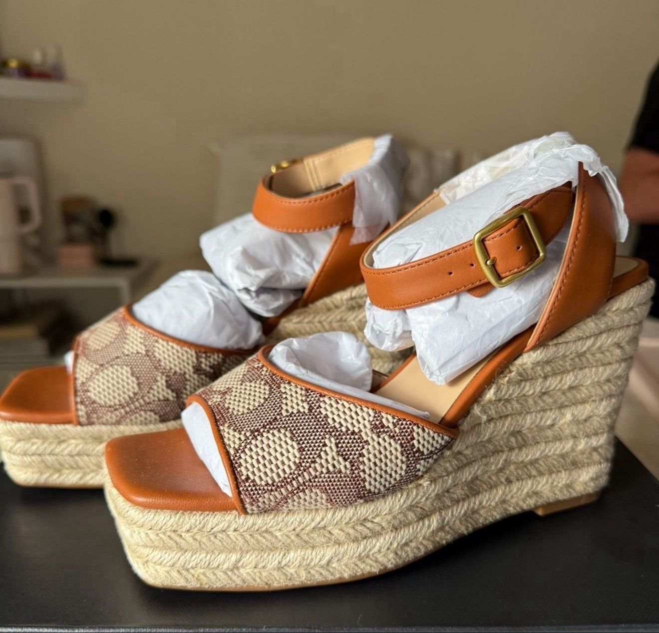NEW Coach Wedges Size 5