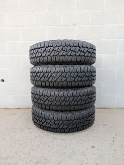 225/75/16 SET OF TIRES USED