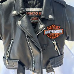 Vintage Harley-Davidson Toddler Leather Jacket