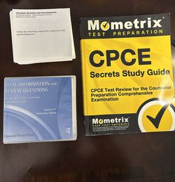 Study Guide for Taking the NCE, and CPCE