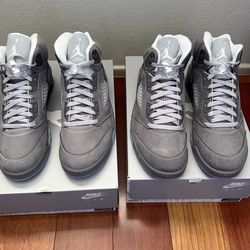 Jordan 5 Retro wolf grey