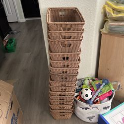Wicker baskets