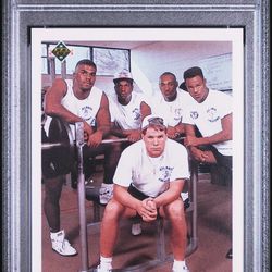 1991 Upper Deck Brett Favre Rookie Card (Checklist) PSA 9