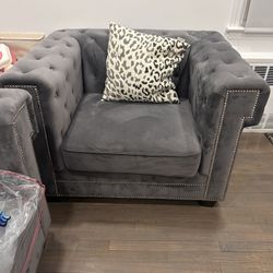 Velvet Sofa 