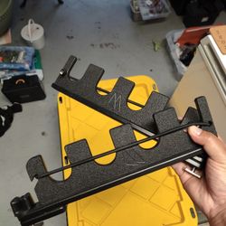 Horizonal Track Mount Fishing Pole Holder