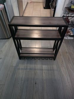 Wine rack for wall