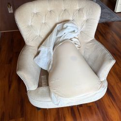 white 2 person couch 