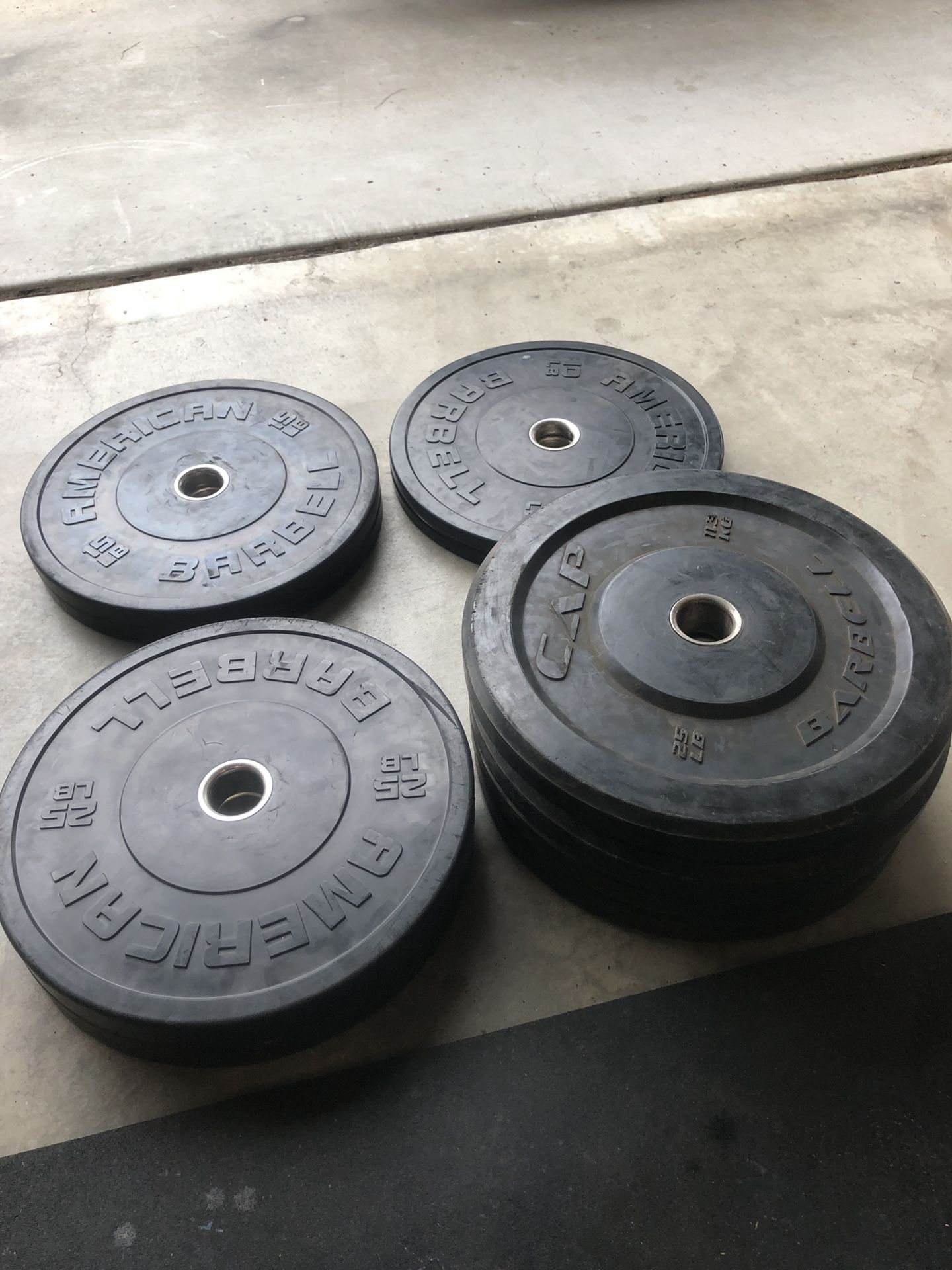 American Barbell and CAP bumper plates for Sale in San Diego, CA OfferUp