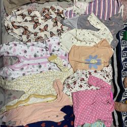 3-6M Baby Girl Clothing 20 Pieces 