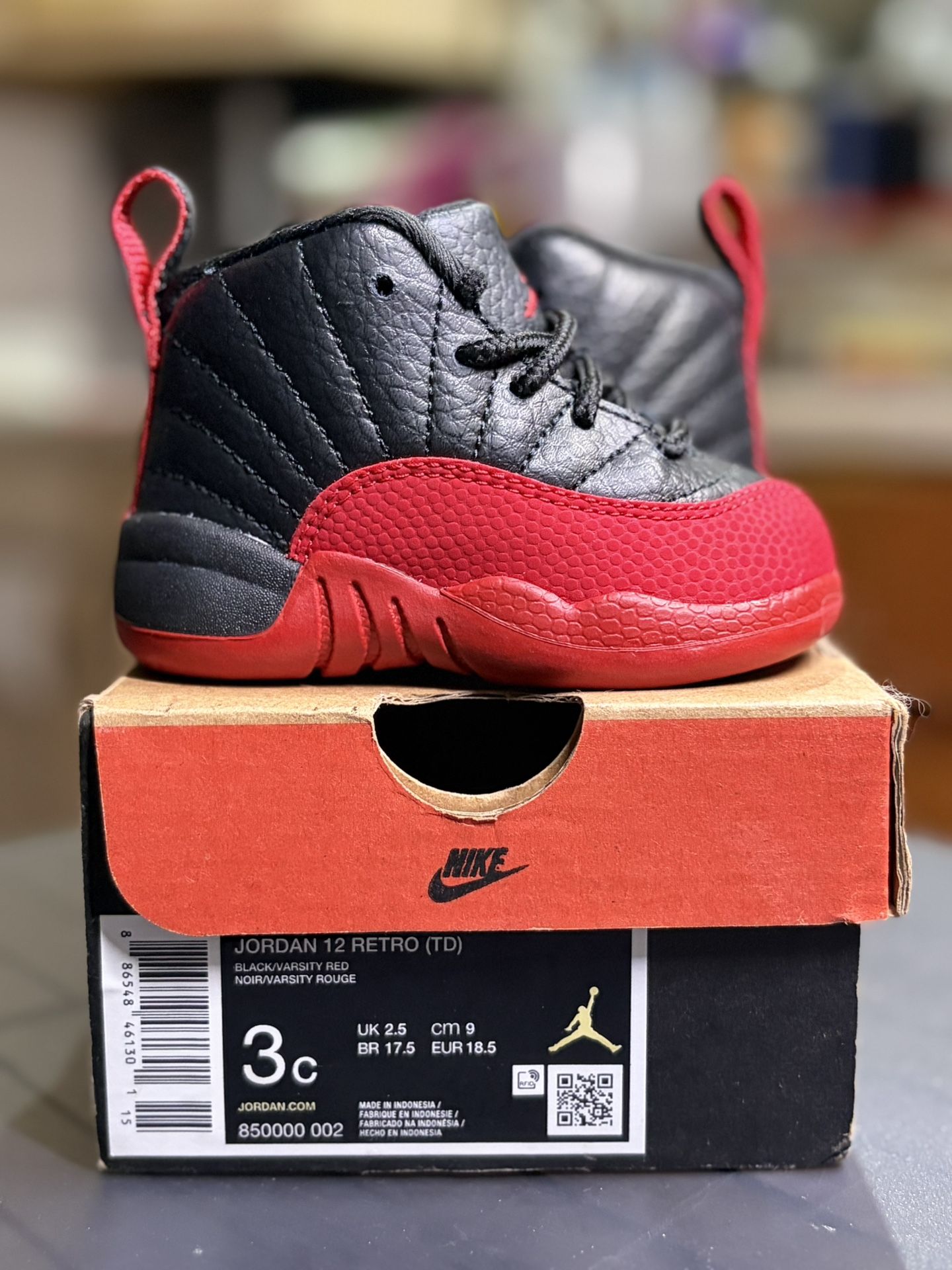 Air Jordan 12 Flu Game Toddler