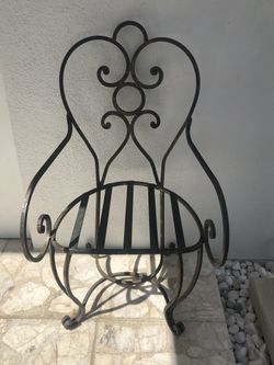 Wrought Iron chair